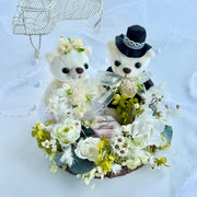 Teddy Promise – Preserved Flower Ring Holder